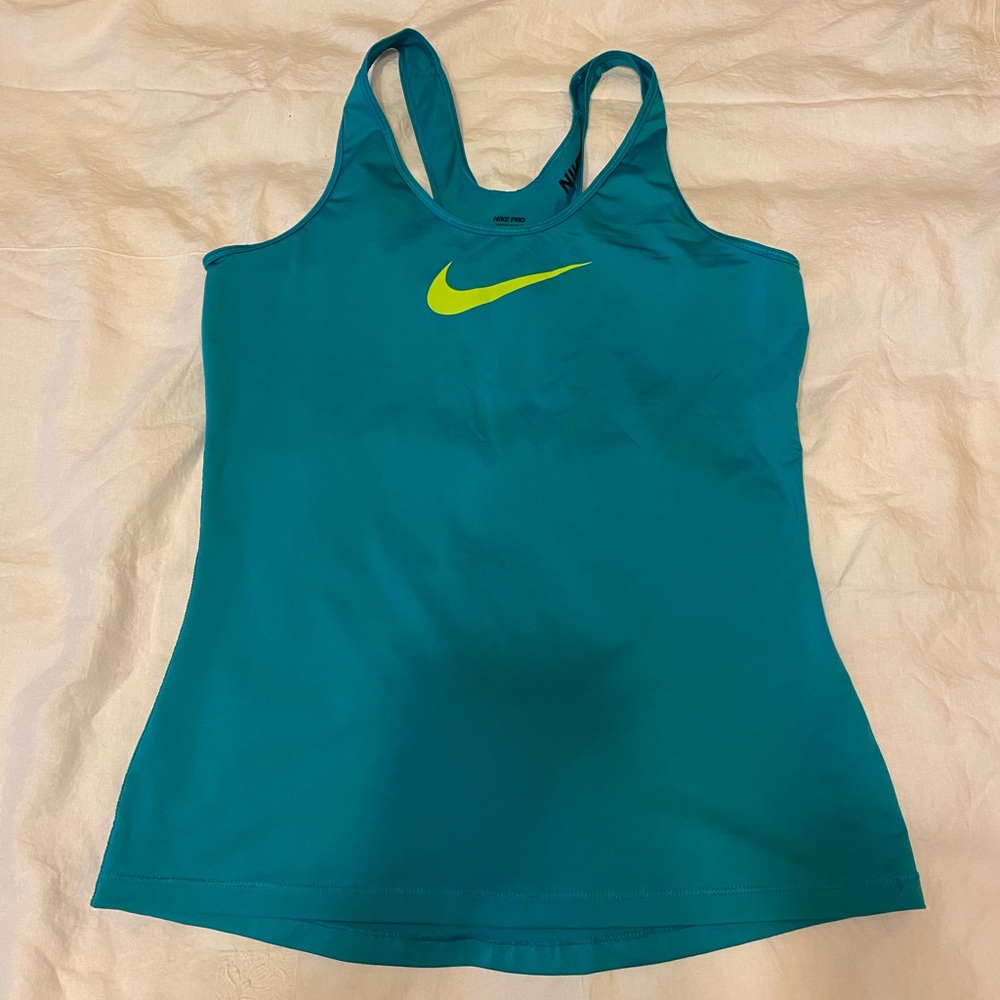 teal nike top